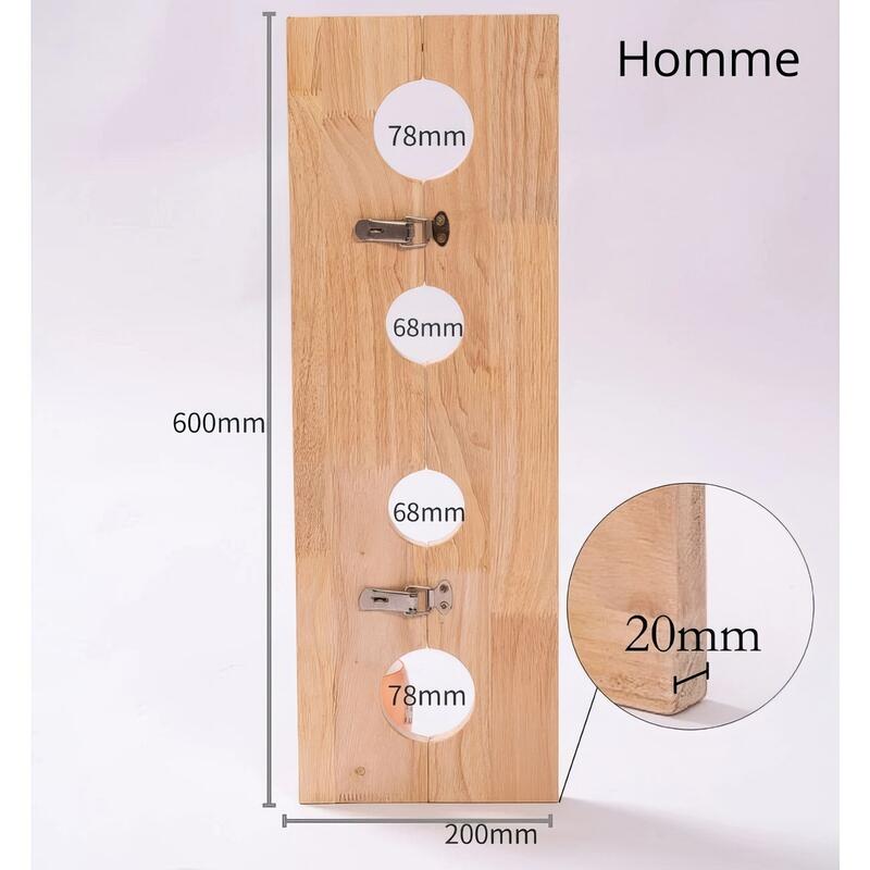 BDSM Wooden Stock (Mains & Pieds)