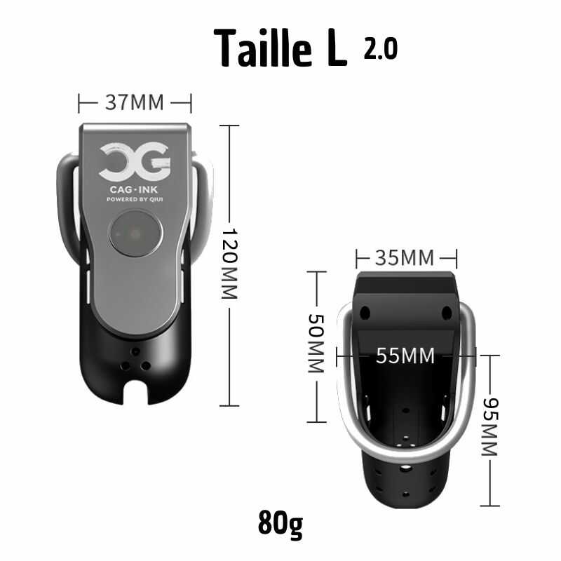 Cage de chasteté connectée Cellmate 2.0