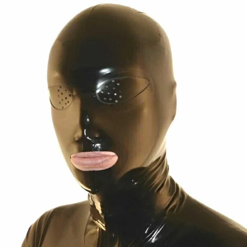 Cagoule Latex Blackout