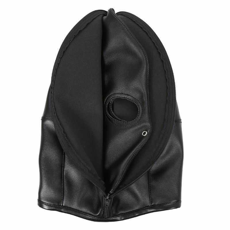 Cagoule Privation Sensorielle Cuir