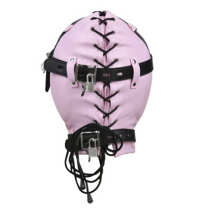 Cagoule BDSM Rose