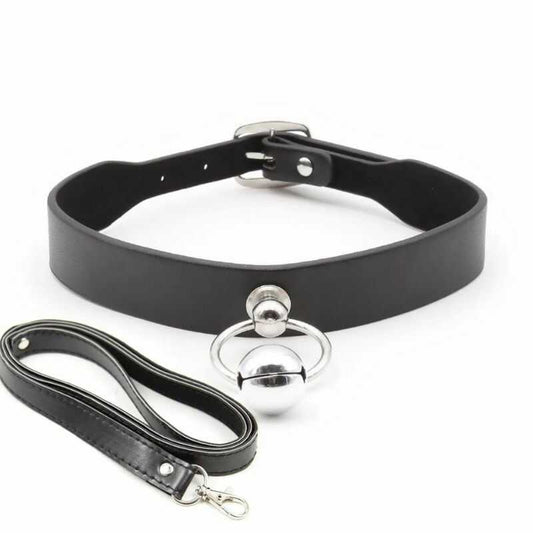 Collier Laisse BDSM Cuir