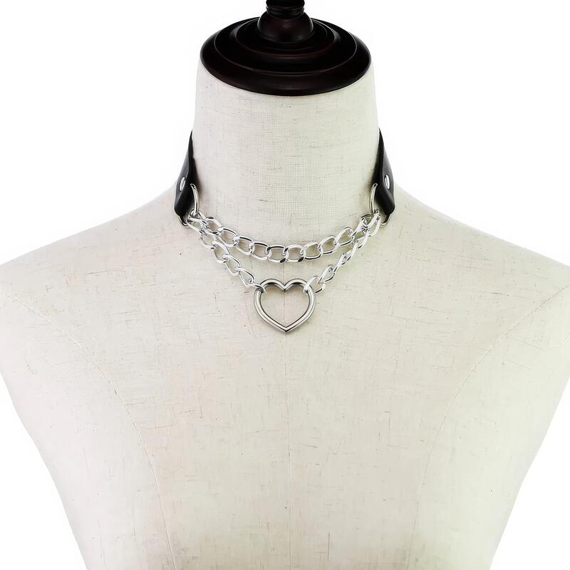 Collier Chaîne Cœur