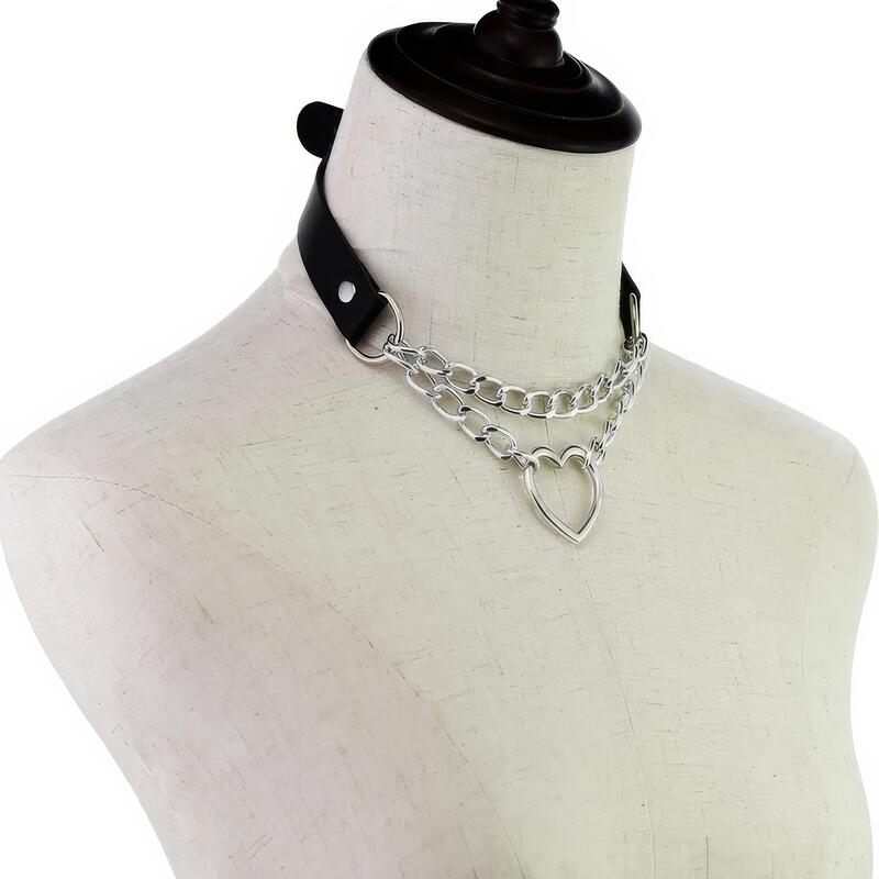 Collier Chaîne Cœur