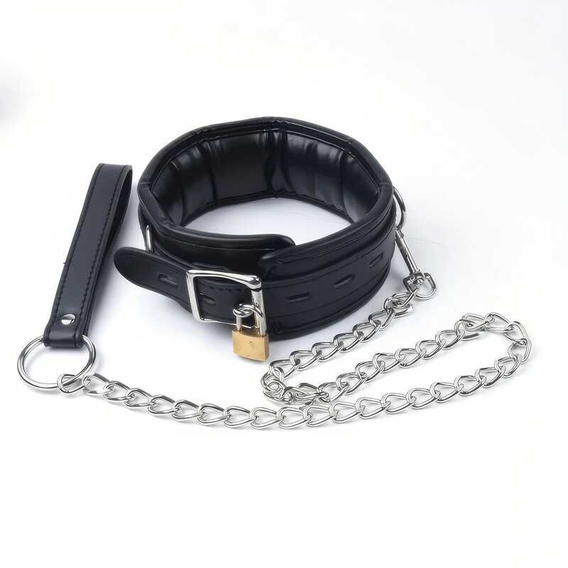 Kit BDSM Cuir + Cadenas