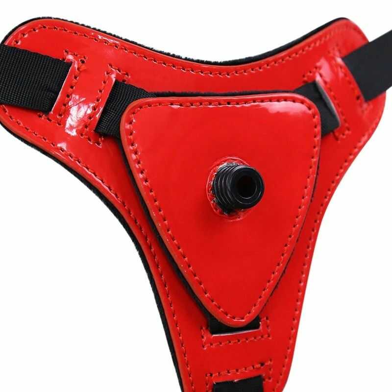 Gode Ceinture Noir Réaliste