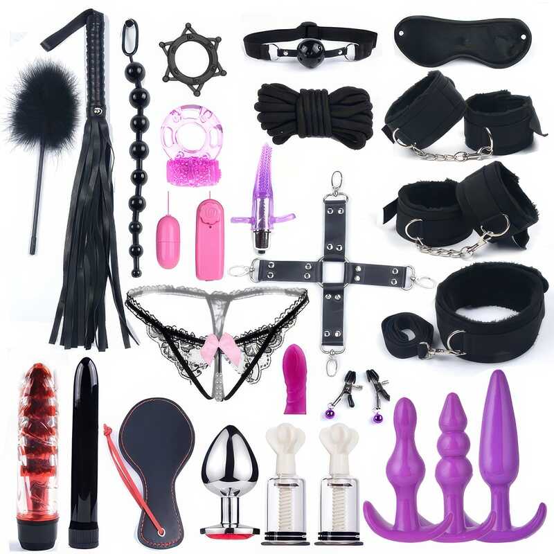 Kit BDSM Complet - 25 Pièces