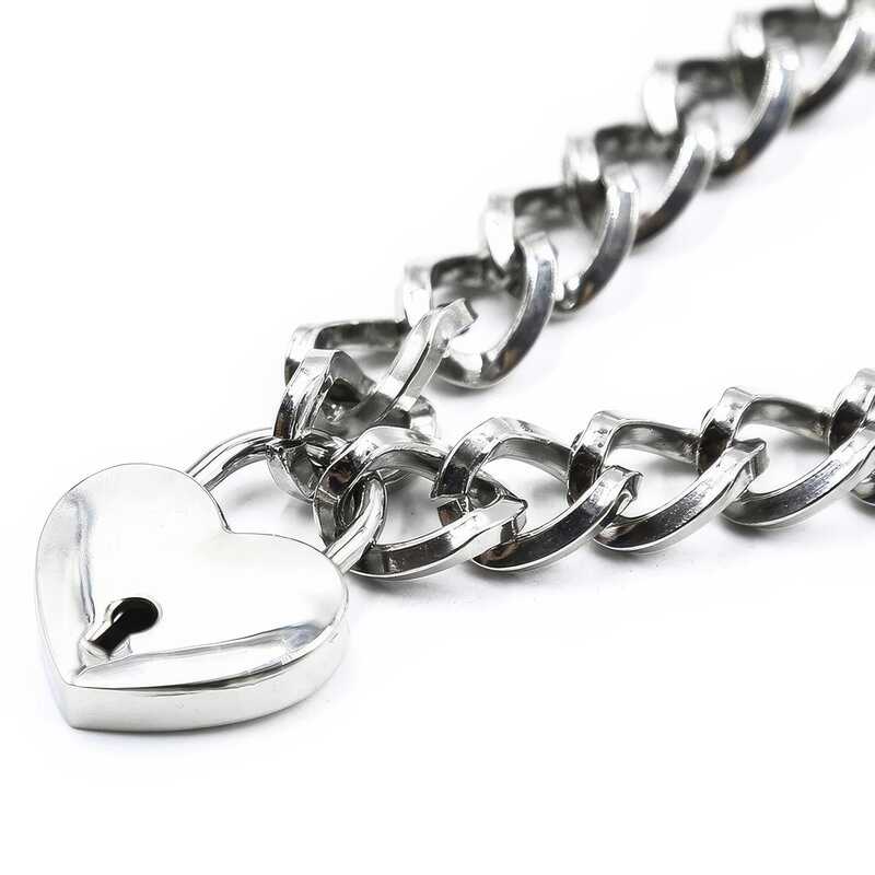 Collier BDSM Chaîne Cadenas