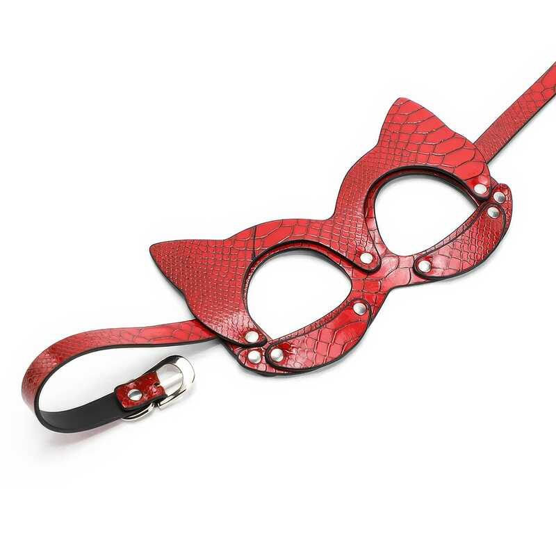 Masque BDSM Luxe Rouge